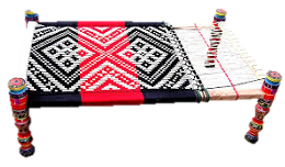 Wooden Color Khatt (Charpai) Screw