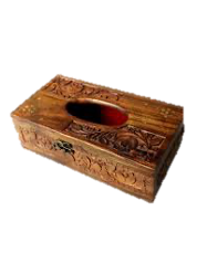Wooden Tissue Box