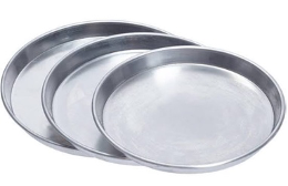Aluminum Pizza Tray – 8" / 10" / 12" / 14"