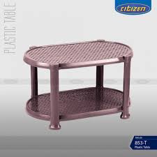 Plastic Table 16x32" – Mehroon Plain